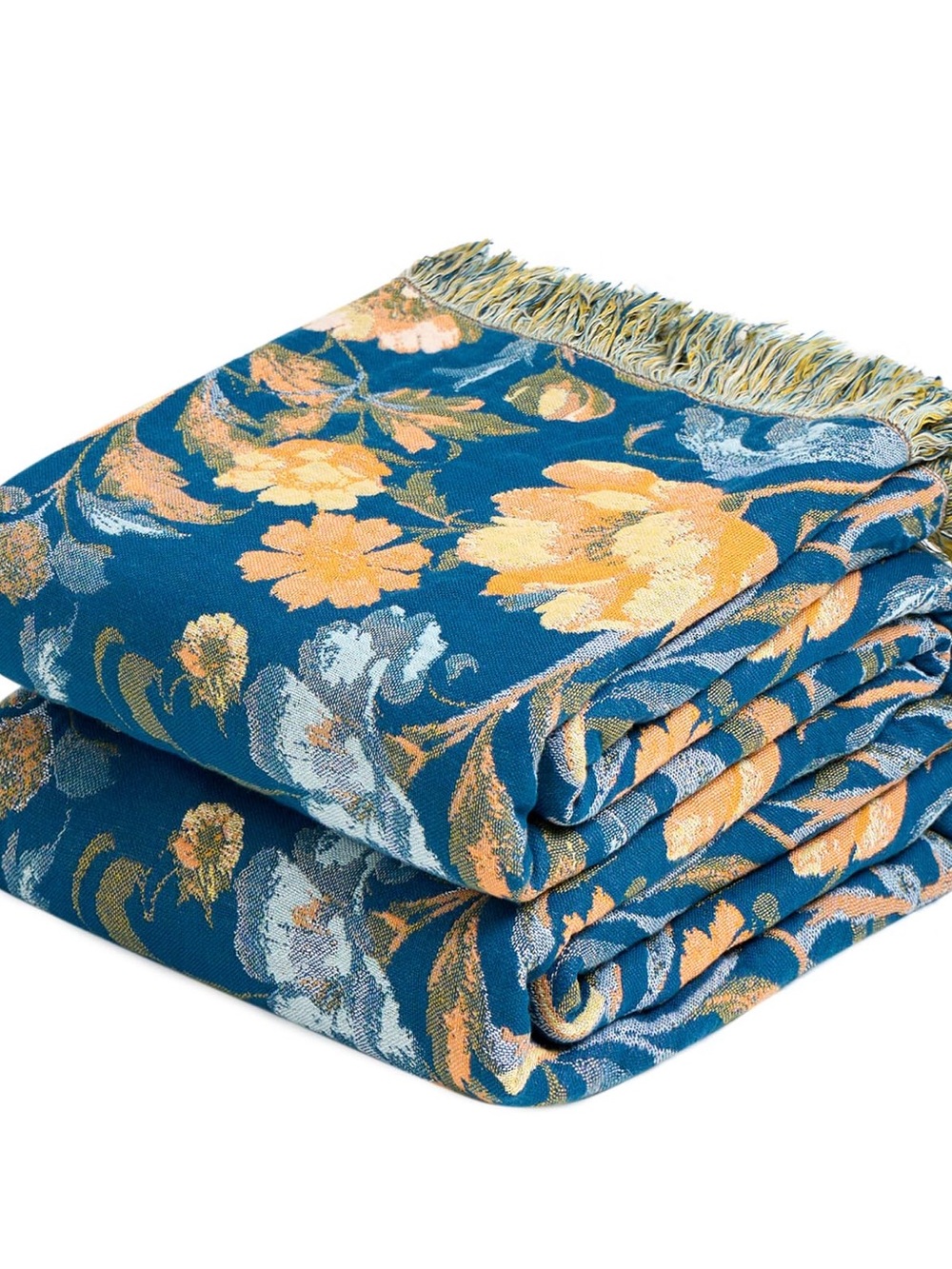 LUTBM Boho Throw Blanket 60"X80" Cotton Gauze